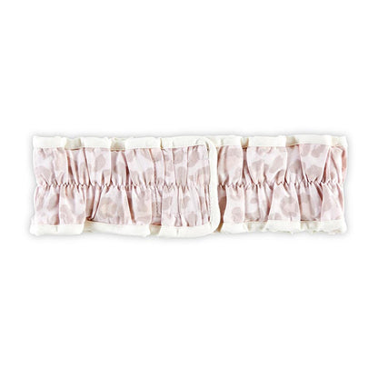 Leopard Print Spa Wrap and Headband Set - Cotton Terry Cloth, One Size