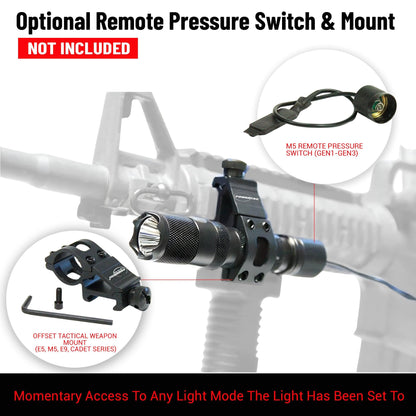 Powertac M5 Gen3 2,030 Lumen EDC Flashlight