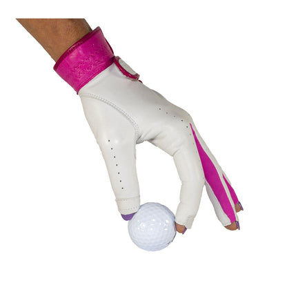 Nailed Golf Women's Premium Tip-Free Leather Golf Glove
