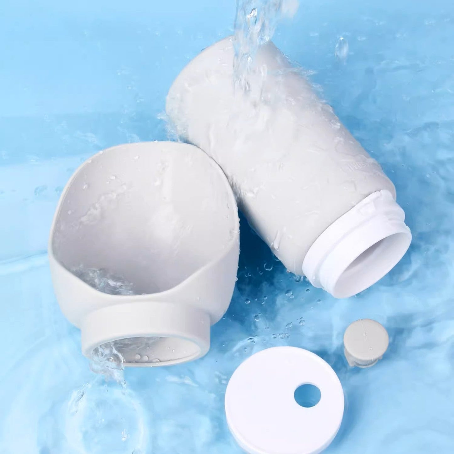 Milou and Lumi Portable Collapsible Pet Water Bottle