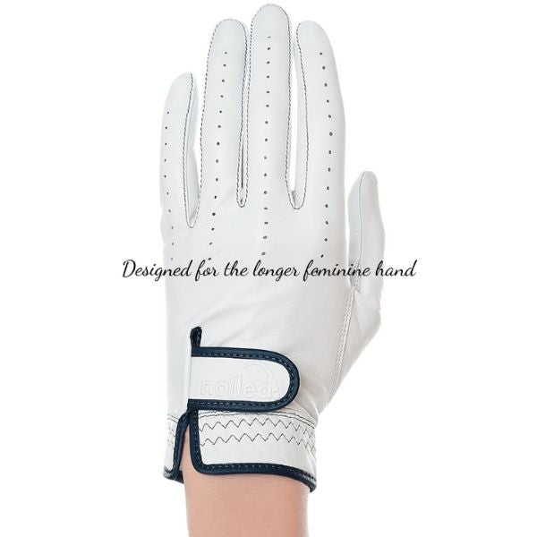 Nailed Golf Women's Premium Elongated Leather Golf Glove