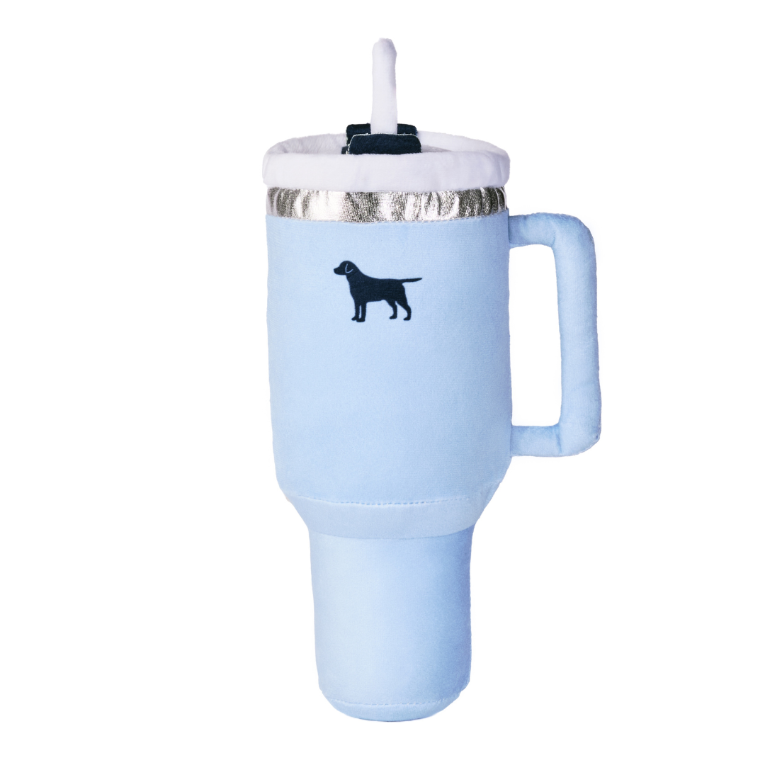 PUPROAR Pup Cup Squeaky Plush Tumbler Dog Toy