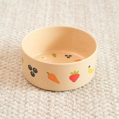 Nomnom Ceramic Pet Bowl for Dogs and Cats