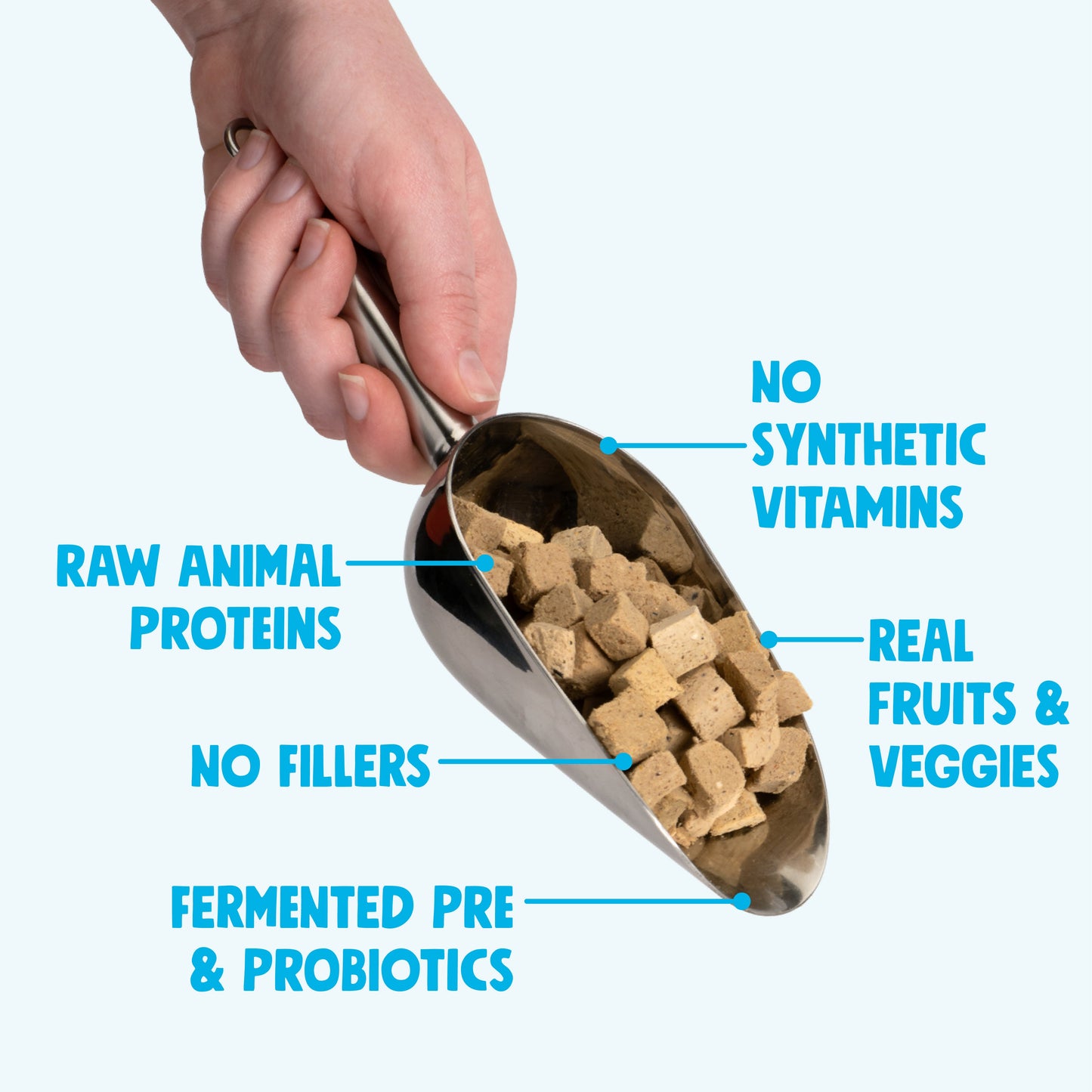 West Paw Rawbiotic Bites Trout and Beef Dog Food Topper