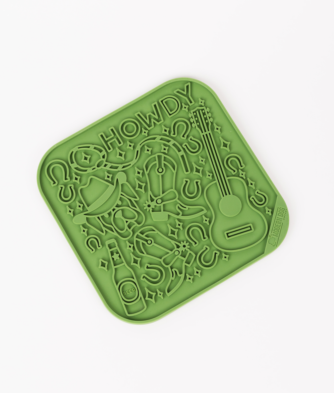 The Modern Dog Company Howdy Lick Mat