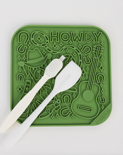 The Modern Dog Company Howdy Lick Mat