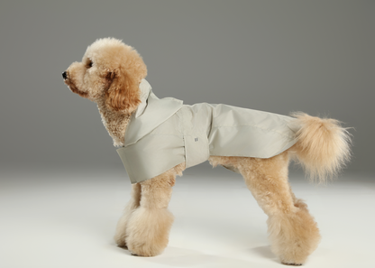 Capsule Raincoat for Dogs and Cats, Beige