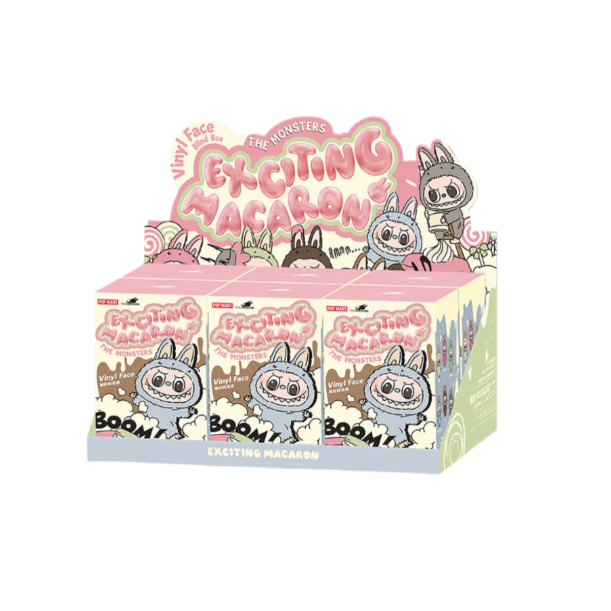 Pop Mart The Monsters Labubu Exciting Macaron Blind Box