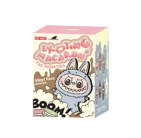 Pop Mart The Monsters Labubu Exciting Macaron Blind Box