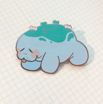 Manatee Hard Enamel Pin