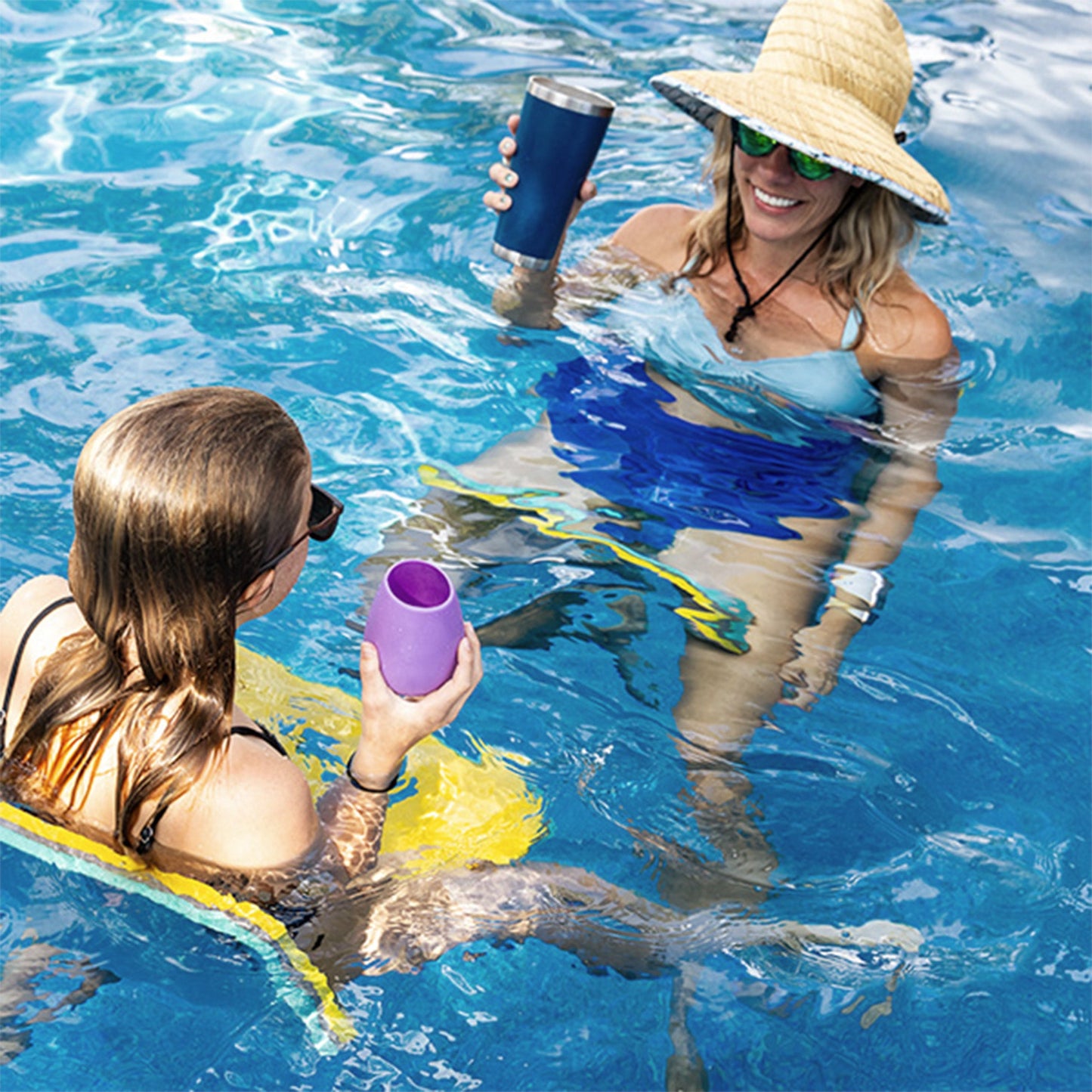 Aqua Lily Pad ReFloat Water Saddles, Set of 2