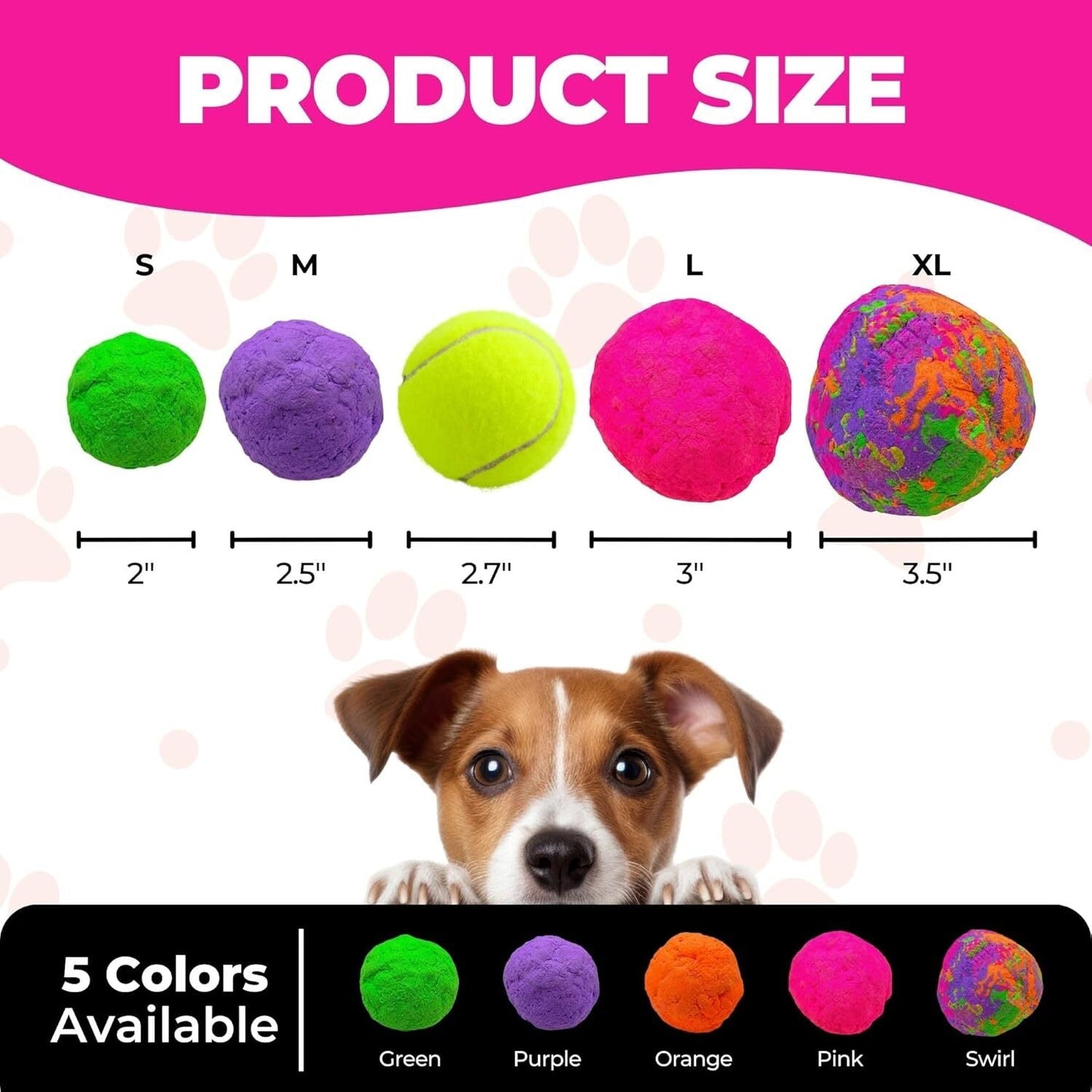 WUNDERball Natural Rubber Fetch Ball for Dogs