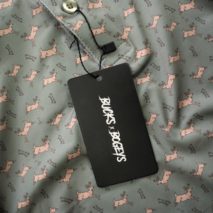 Bow Crew Bows and Bucks Golf Polo Shirt