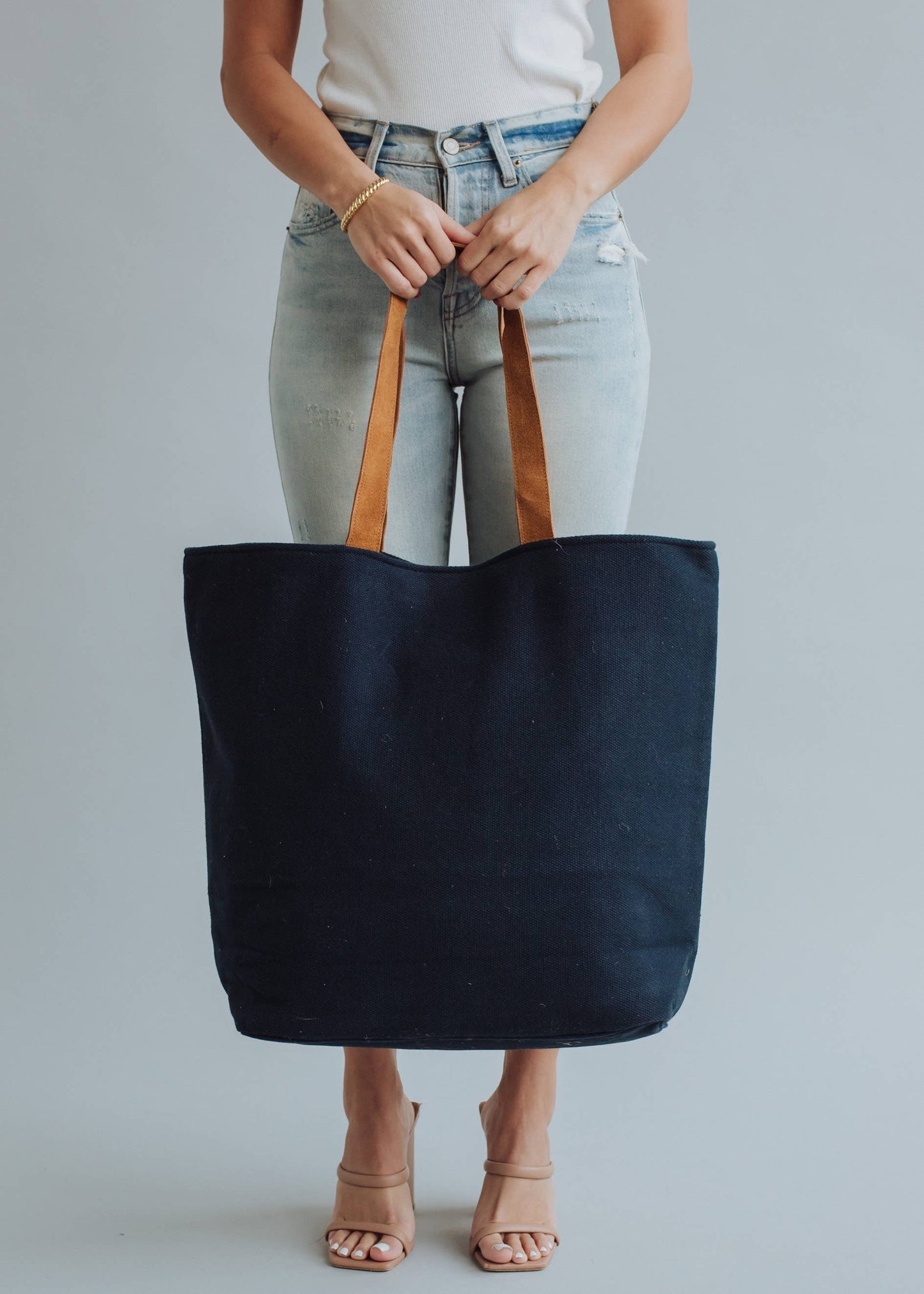 Navy Poolside Bliss Tote, It's a Good Day to Drink by the Pool