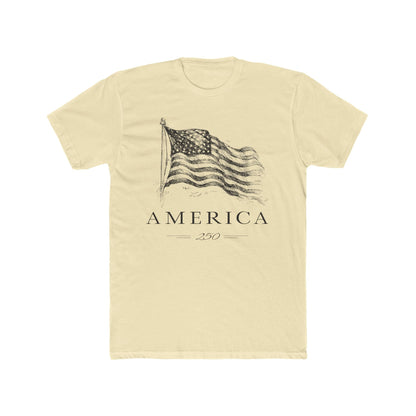 America's 250th Anniversary Vintage Flag T-Shirt - Patriotic USA Edition