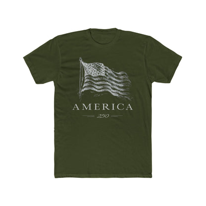 America's 250th Anniversary Vintage Flag T-Shirt - Patriotic USA Edition