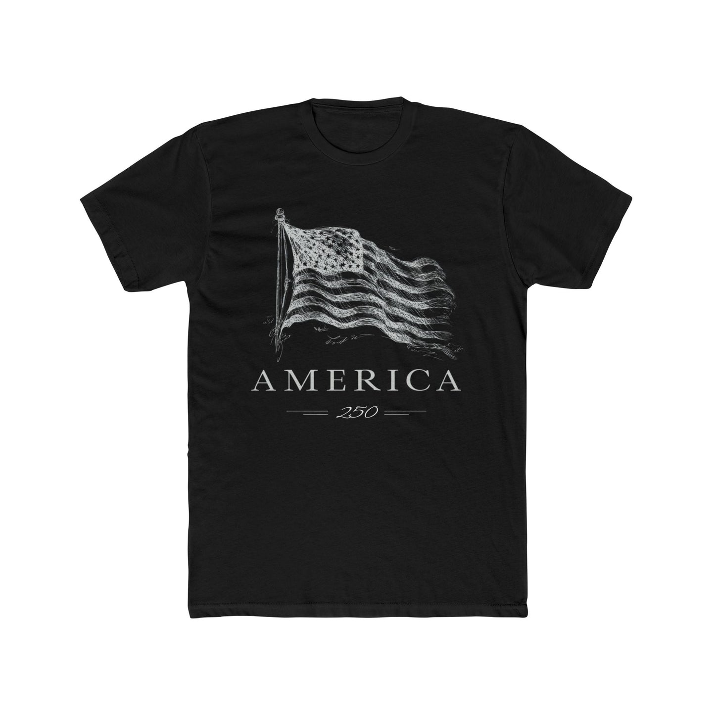 America's 250th Anniversary Vintage Flag T-Shirt - Patriotic USA Edition
