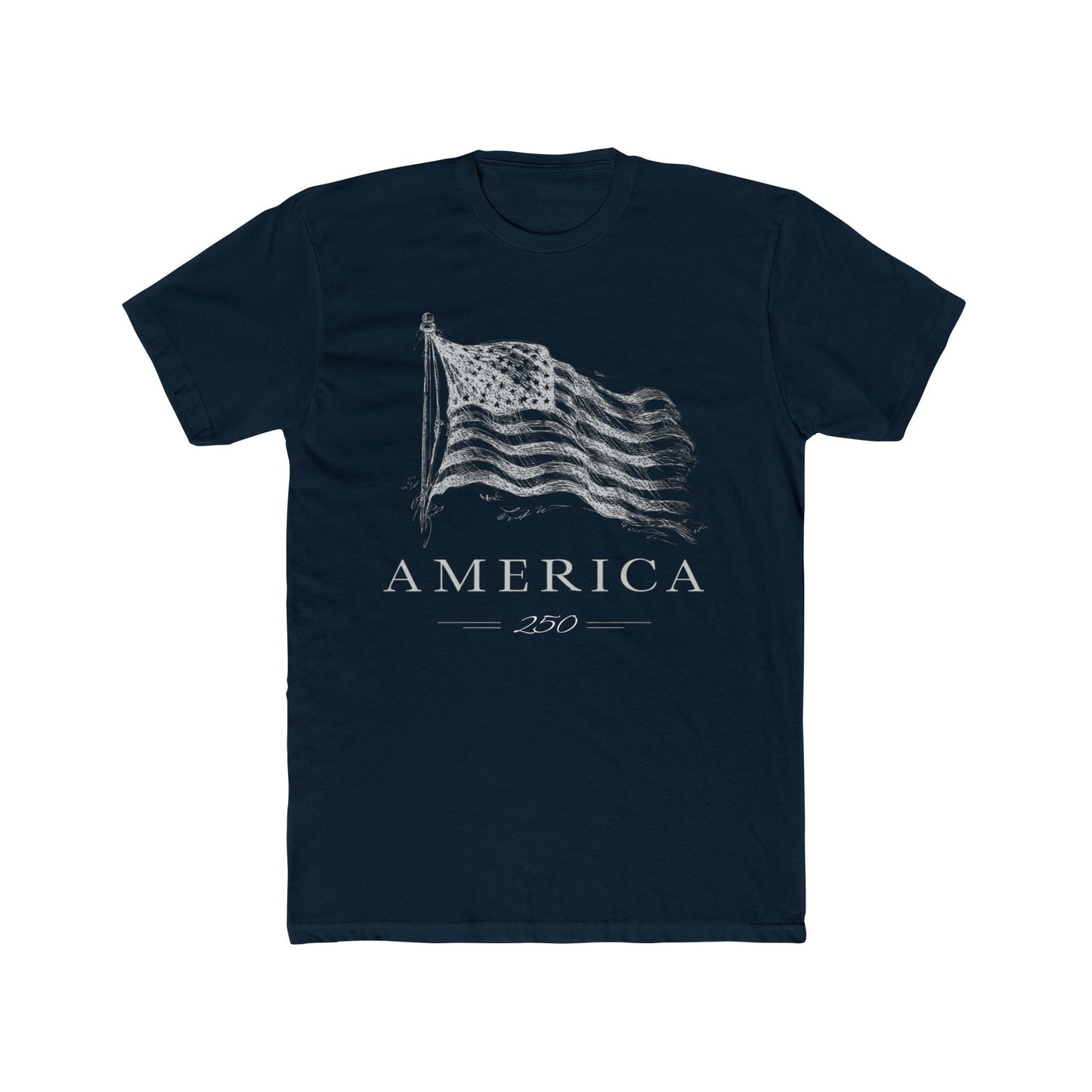 America's 250th Anniversary Vintage Flag T-Shirt - Patriotic USA Edition