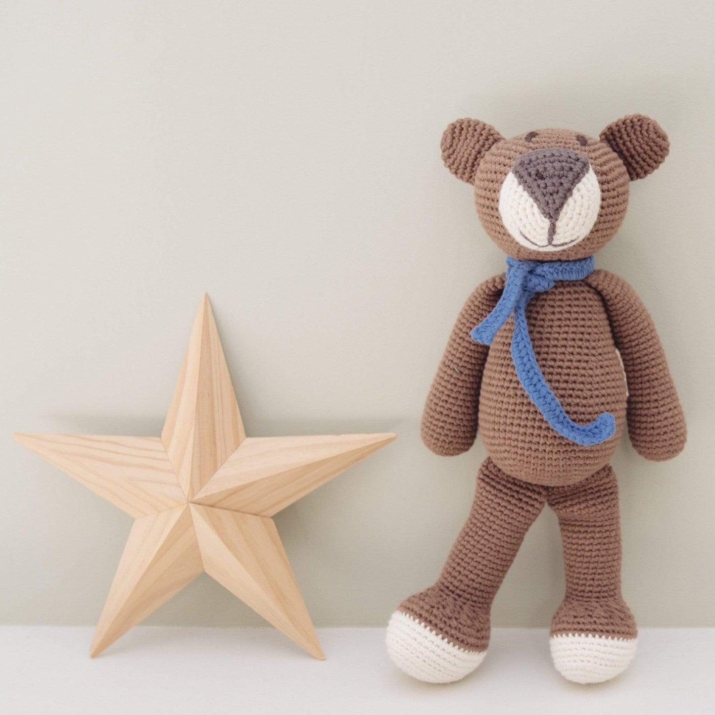 Atty the Bear Brown Stuffed Animal