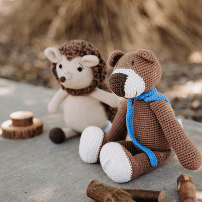 Atty the Bear Brown Stuffed Animal