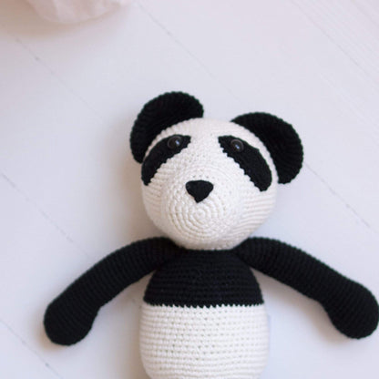 Bao the Panda Hand-Crocheted Organic Cotton Stuffed Animal