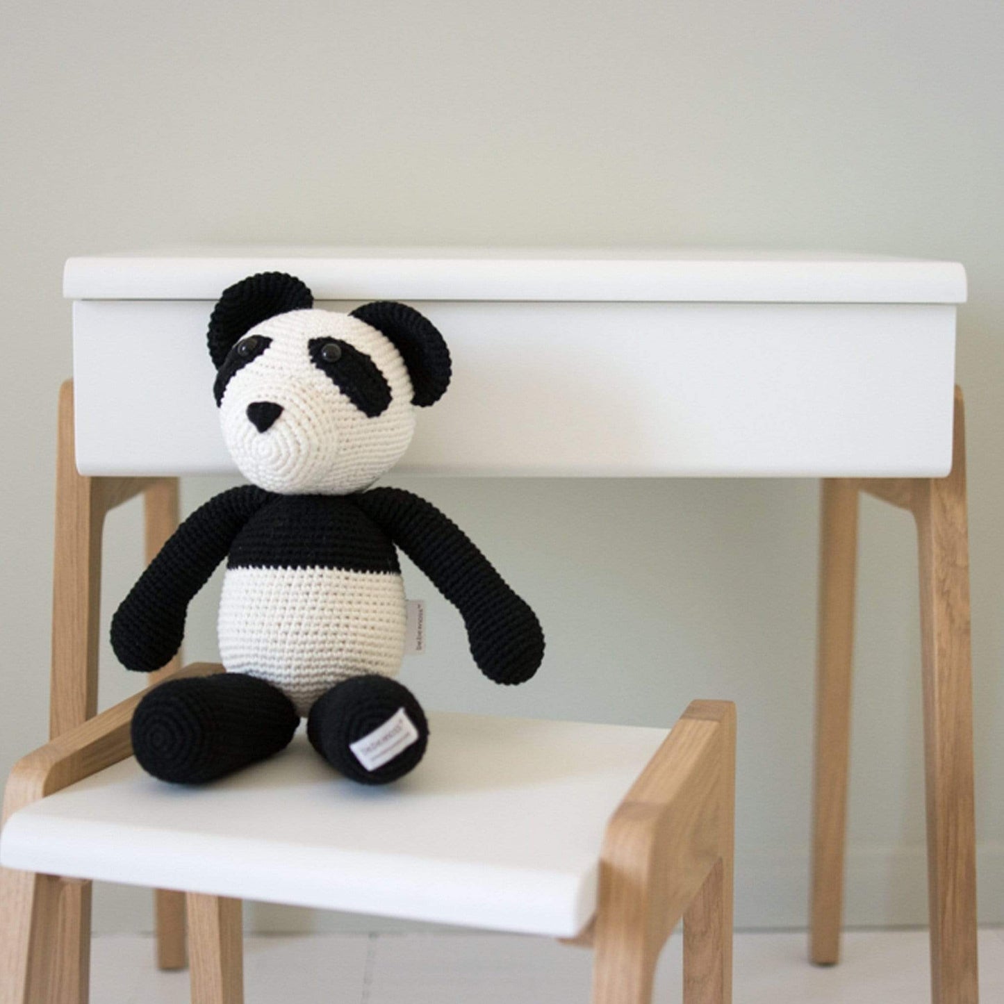 Bao the Panda Hand-Crocheted Organic Cotton Stuffed Animal