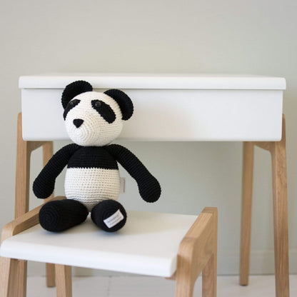 Bao the Panda Hand-Crocheted Organic Cotton Stuffed Animal