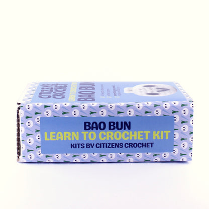 Bao Bun Learn to Crochet Kit, Beginner Crochet Kit by Citizens Crochet