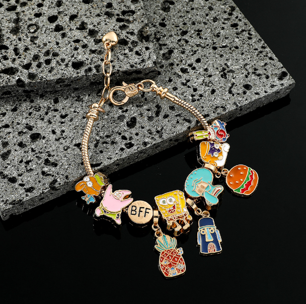 Pop Culture Character Charm Bracelet