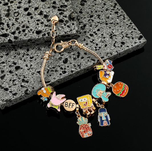 Pop Culture Character Charm Bracelet