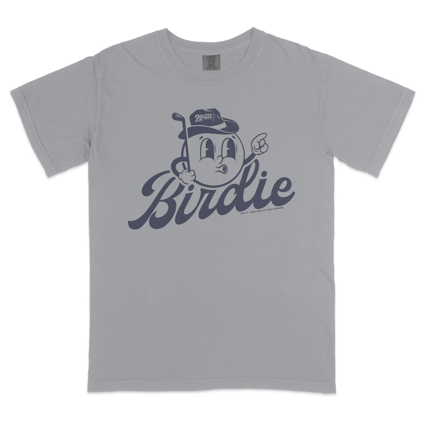 2putt Birdie Ball Screen-Printed Golf T-Shirt