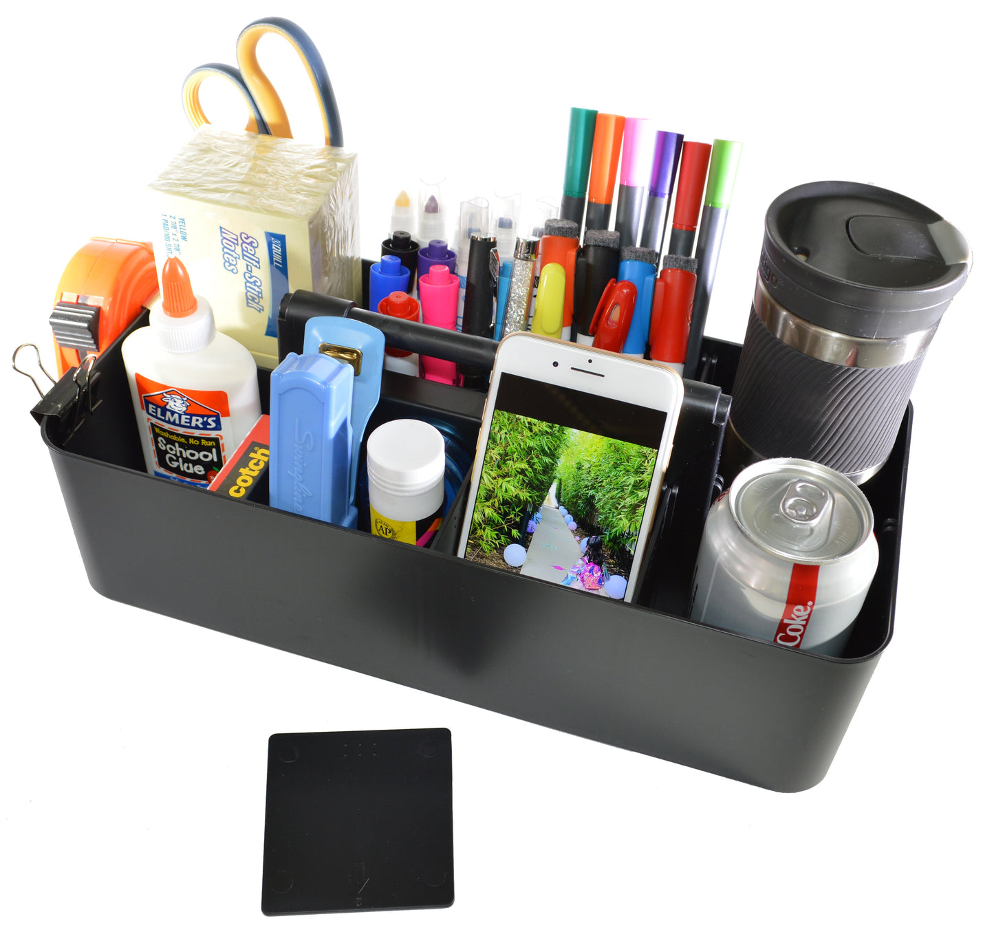Enjoy Organizer Portable Caddy with 8 Compartments, 4-Pack, Made in USA