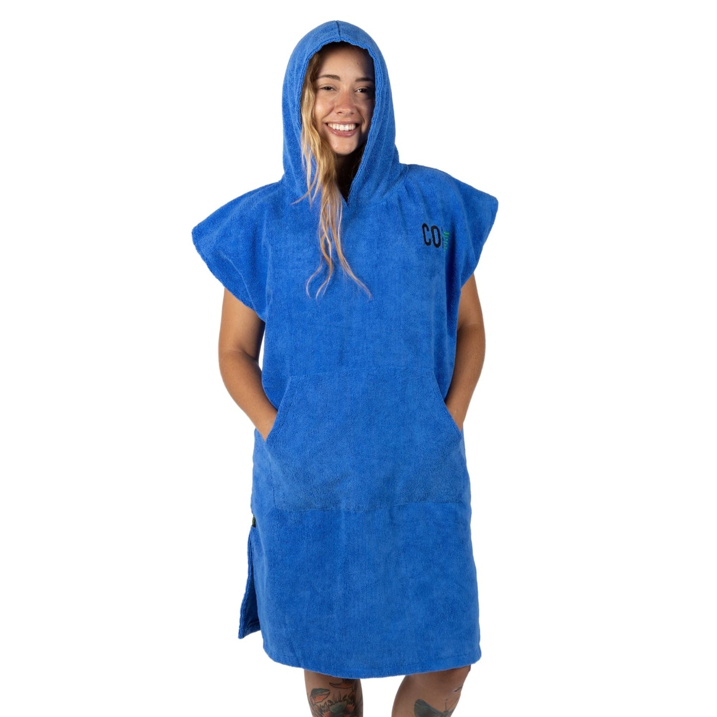 Microfiber Changing Towel Poncho - COR Surf Solid Colors, Unisex, Medium and Large