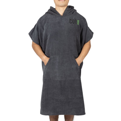 Microfiber Changing Towel Poncho - COR Surf Solid Colors, Unisex, Medium and Large