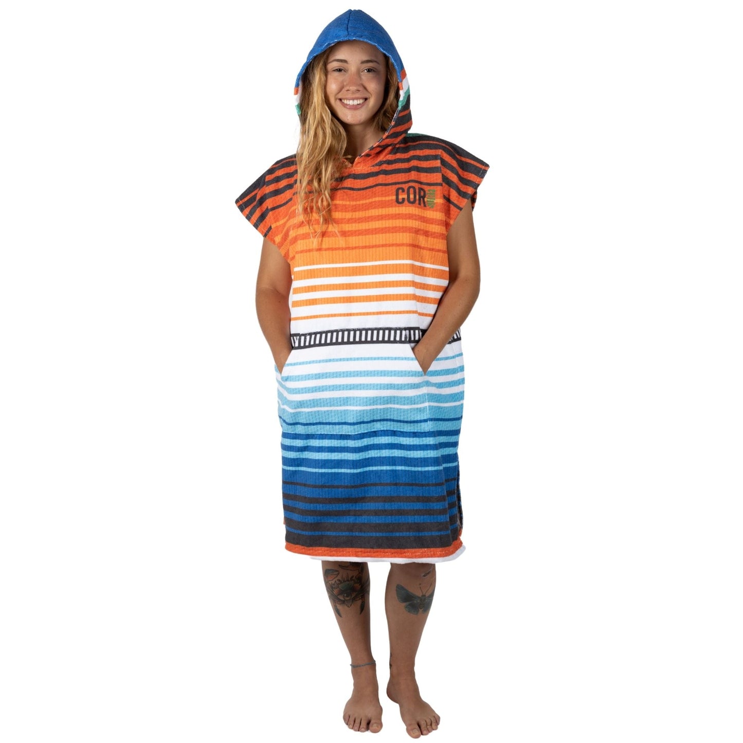 Microfiber Changing Towel Poncho - COR Surf Sarape, Unisex, One Size