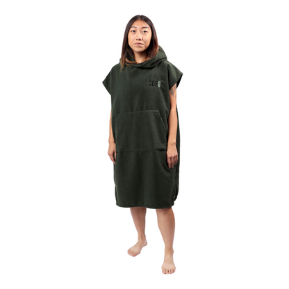 Microfiber Changing Towel Poncho - COR Surf Solid Colors, Unisex, Medium and Large