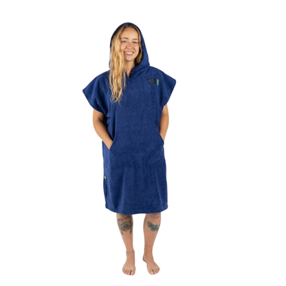 Microfiber Changing Towel Poncho - COR Surf Solid Colors, Unisex, Medium and Large
