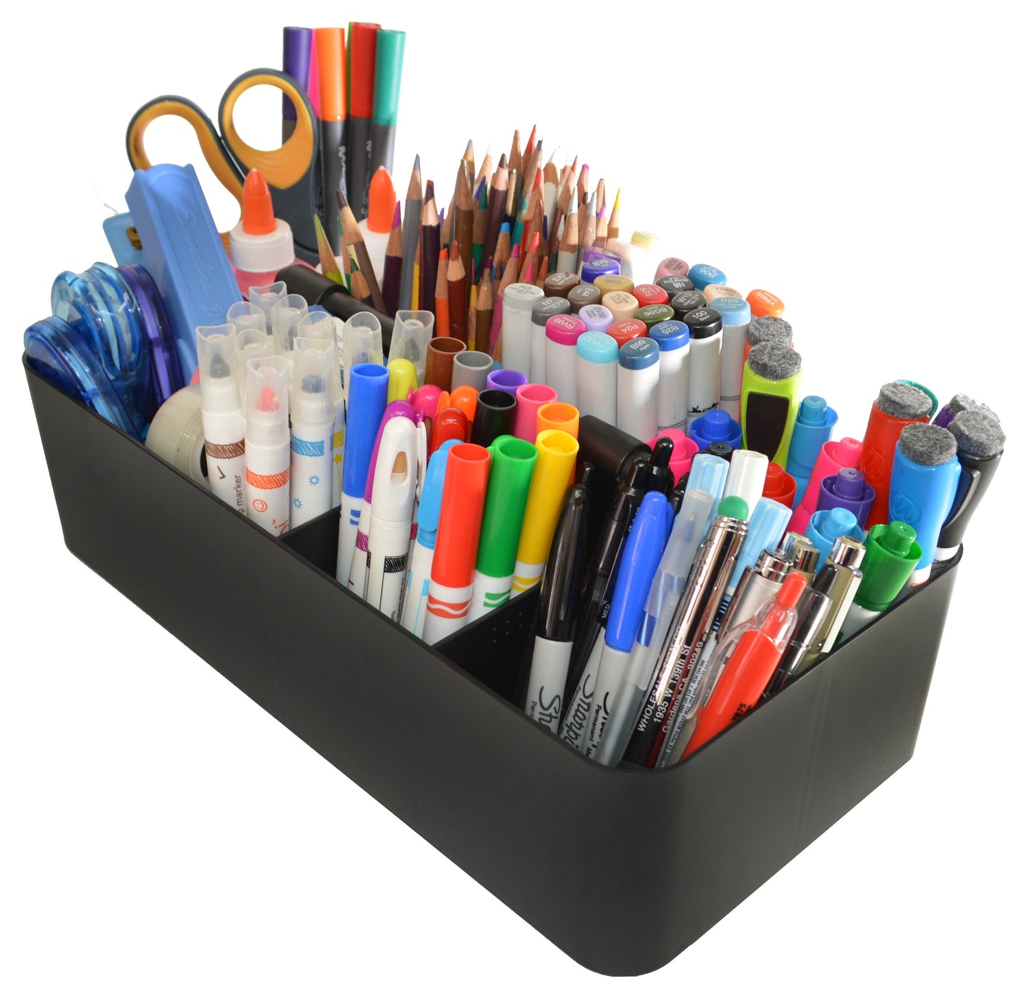 Enjoy Organizer Portable Caddy with 8 Compartments, 10-Pack, Made in USA