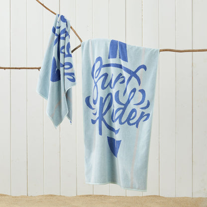 100% Cotton Vibrant Beach Towels 2-Pack - Boca Collection, 30" x 60"