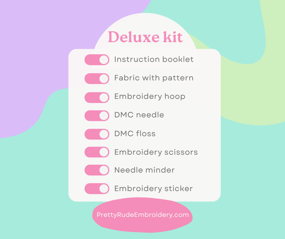 Wash Your F**king Hands 2.0 Beginner Embroidery Kit