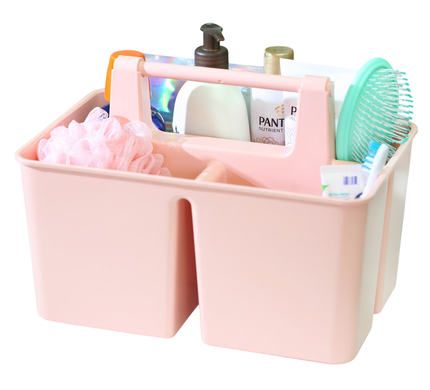 Enjoy Organizer 3-Compartment Shower Caddy with Handle, Made in USA