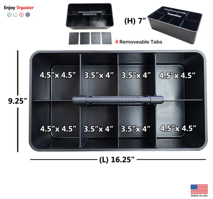 Enjoy Organizer Extra Large Portable Caddy, Made in USA