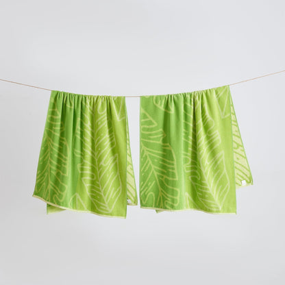 100% Cotton Vibrant Beach Towels 2-Pack - Boca Collection, 30" x 60"