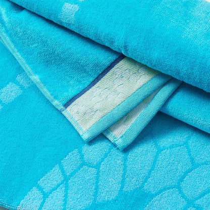 100% Cotton Jacquard Beach Towels 2-Pack - Playa Collection, 30" x 60"
