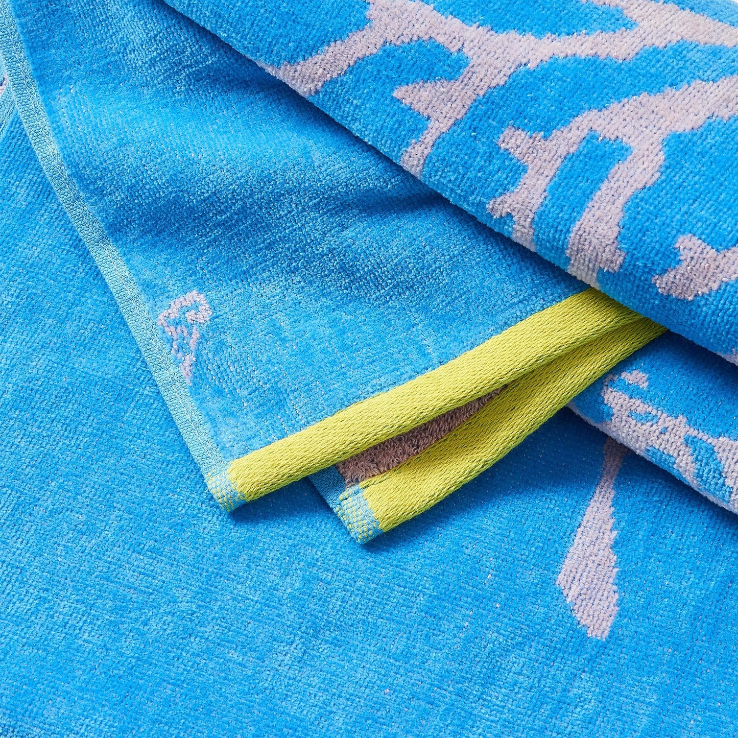 100% Cotton Jacquard Beach Towels 2-Pack - Playa Collection, 30" x 60"