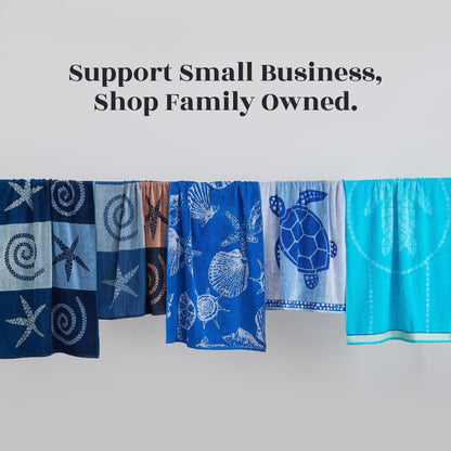 100% Cotton Jacquard Beach Towels 2-Pack - Playa Collection, 30" x 60"
