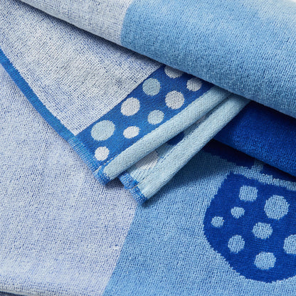 100% Cotton Jacquard Beach Towels 2-Pack - Playa Collection, 30" x 60"