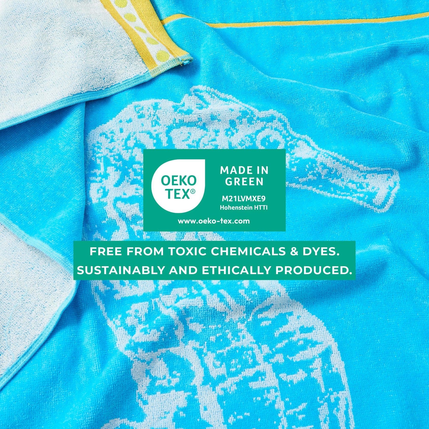 100% Cotton Jacquard Beach Towels 2-Pack - Playa Collection, 30" x 60"