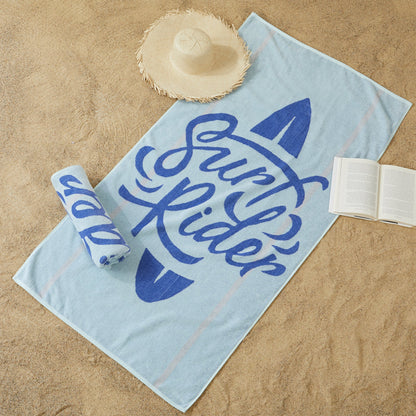 100% Cotton Vibrant Beach Towels 2-Pack - Boca Collection, 30" x 60"