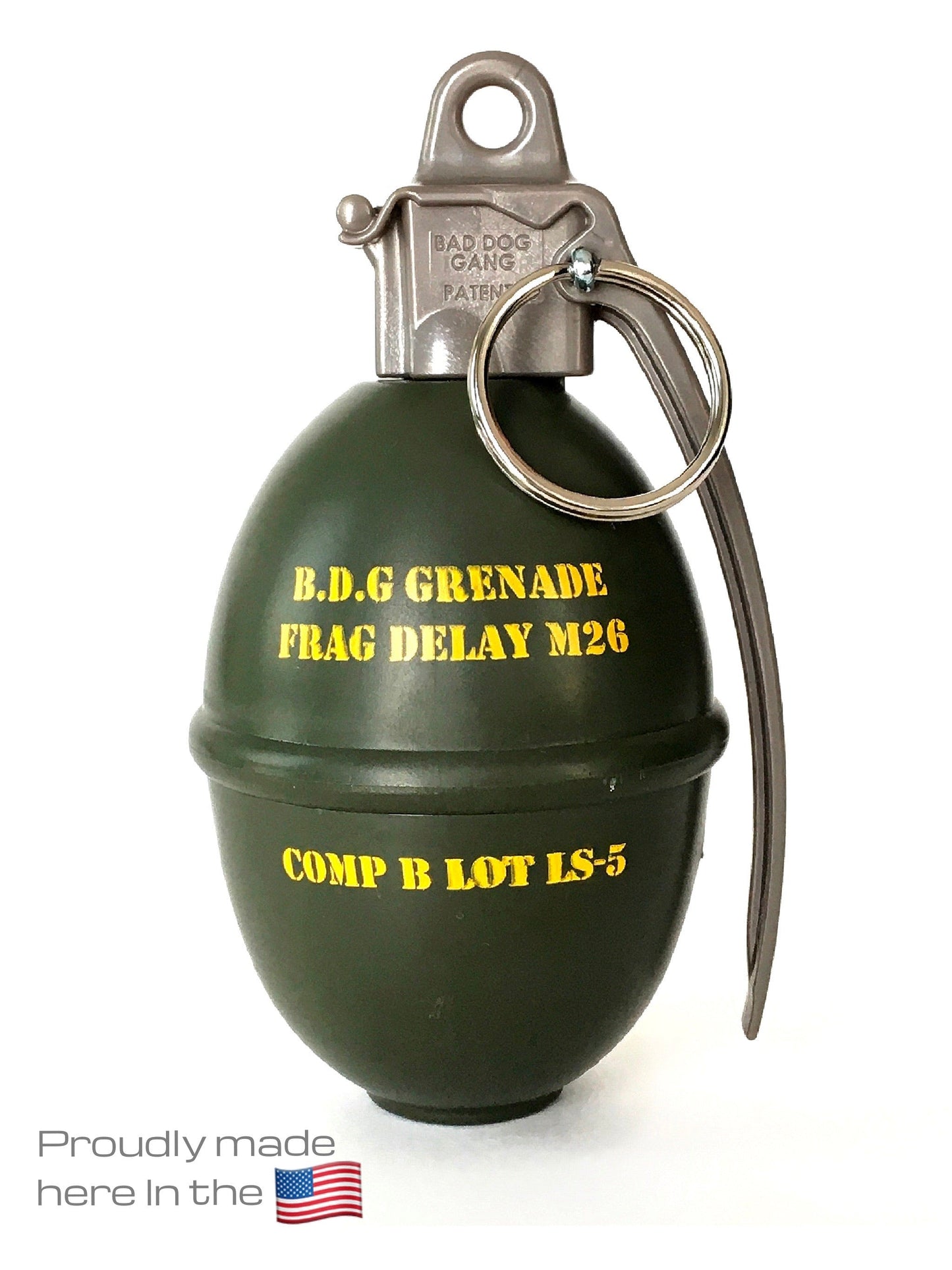 Hand Grenade Dog Waste Bag Dispenser